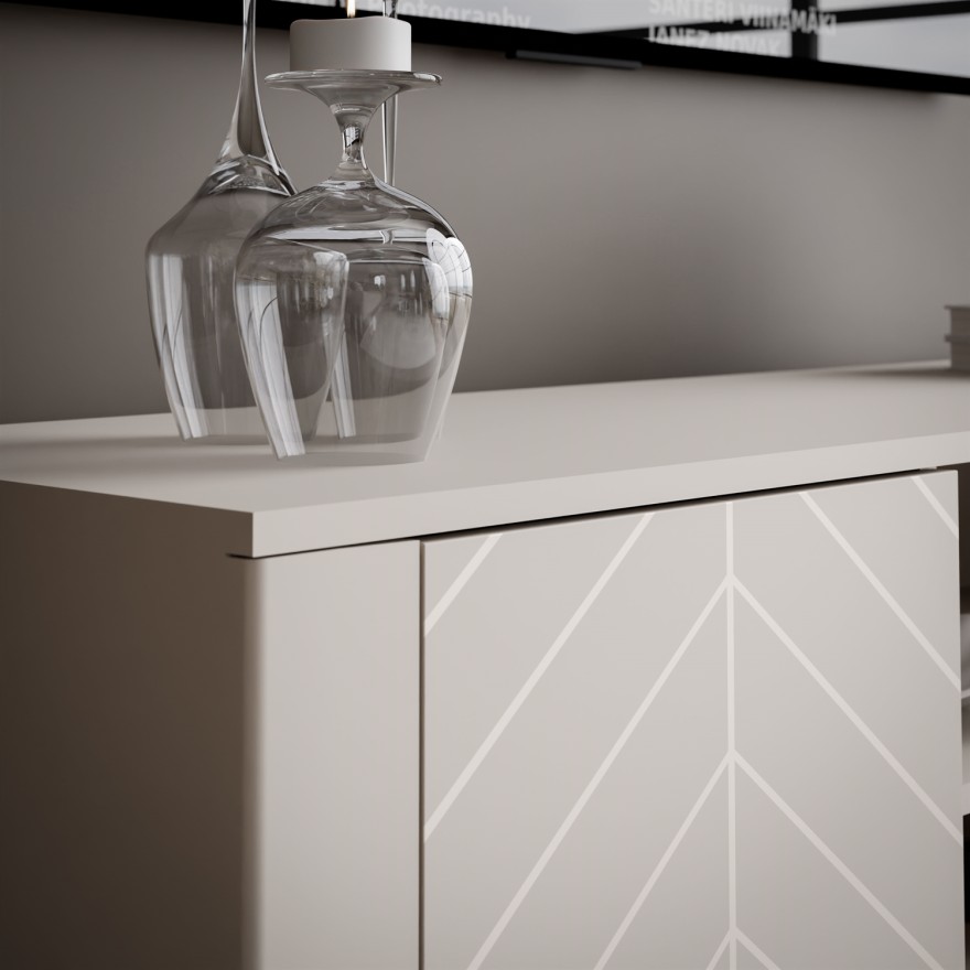 Szafka RTV LUMI 135 cm