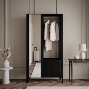 Garderoba LUMI z lustrem