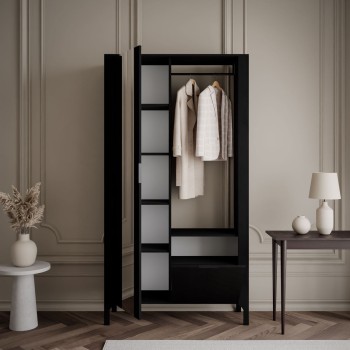 Garderoba LUMI z lustrem