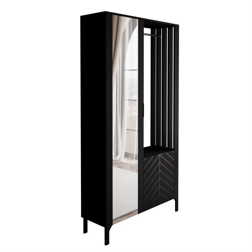 Garderoba LUMI z lustrem