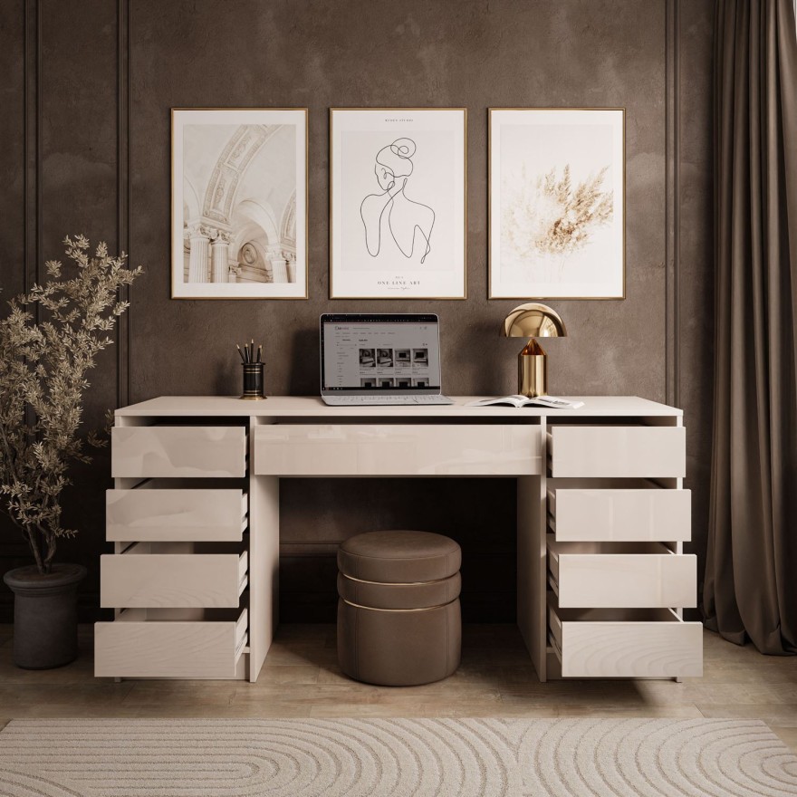 Biurko MADA DOUBLE z szufladami