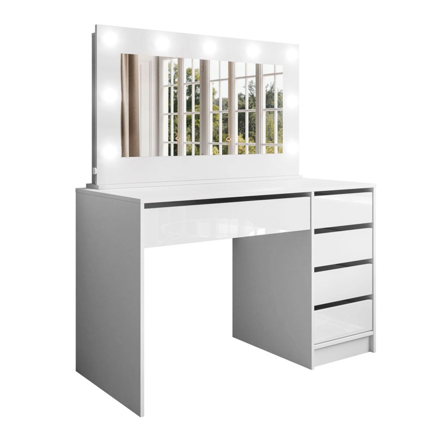 Toaletka MADA z lustrem i oświetleniem