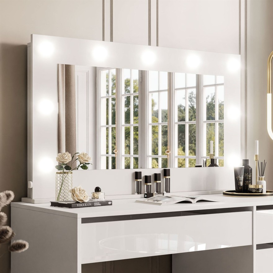 Toaletka MADA z lustrem i oświetleniem