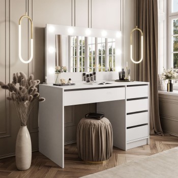 Toaletka MADA z lustrem i oświetleniem