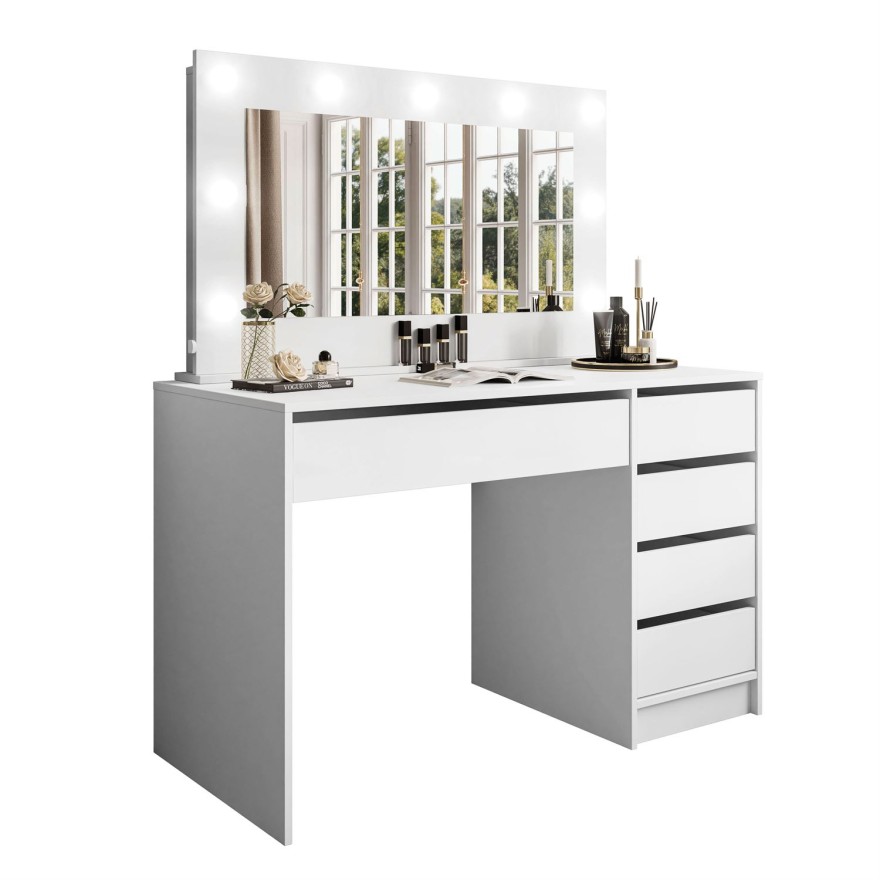 Toaletka MADA z lustrem i oświetleniem