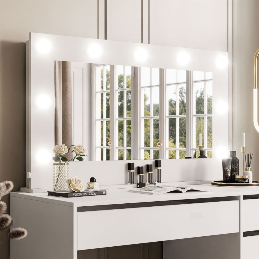 Toaletka MADA z lustrem i oświetleniem