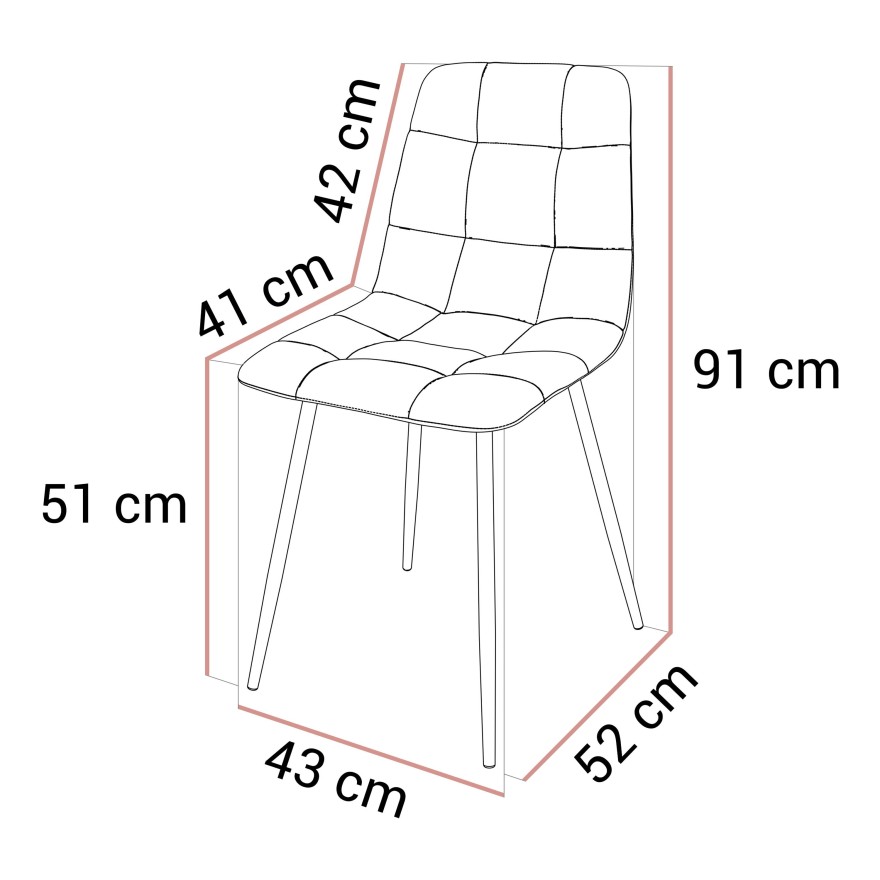 Zestaw do jadalni ARTON III rozkładany stół + 4 krzesła