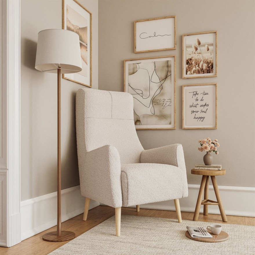 Fotel tapicerowany SYMI