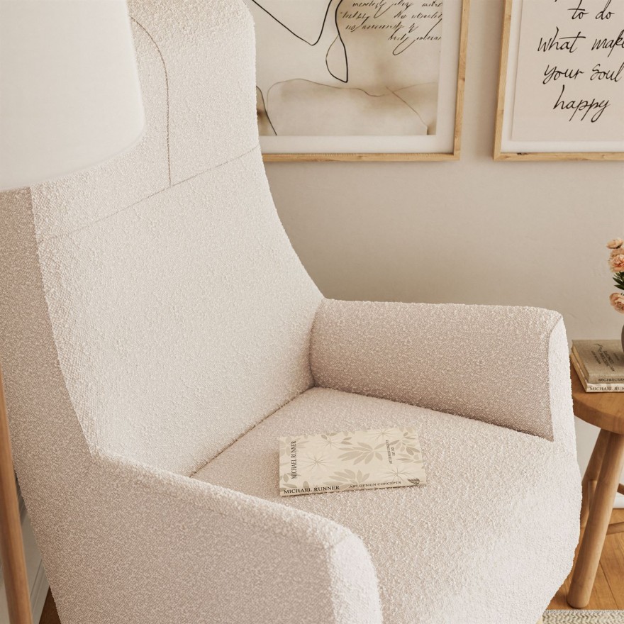 Fotel tapicerowany SYMI