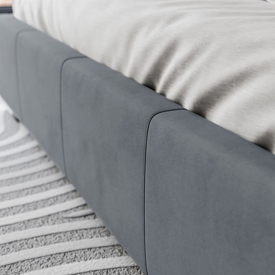 copy of Łóżko tapicerowane SARA z wysokim zagłówkiem