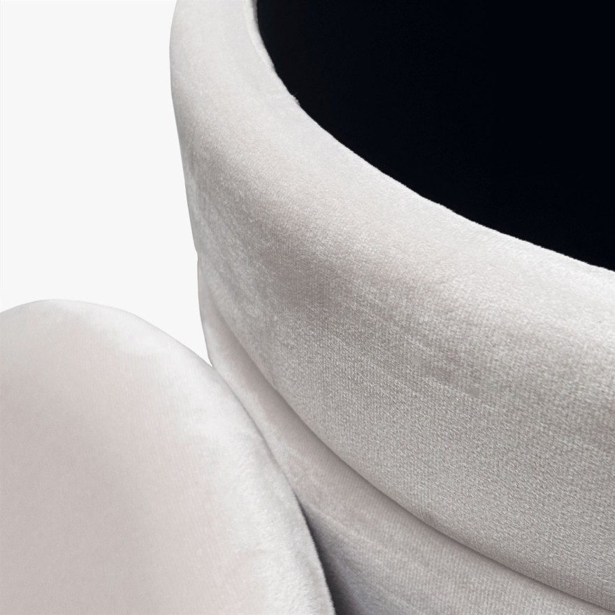 Zestaw puf tapicerowanych MIRELLE