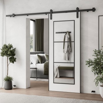 Drzwi przesuwne z lustrem NICO