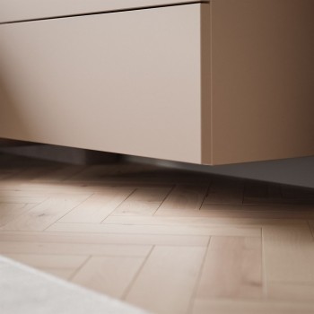 Szafka nocna LINA KASZMIR 2S LED podwieszana