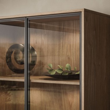 Witryna dwudrzwiowa ISA z oświetleniem LED