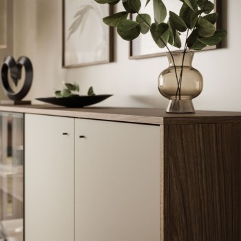 Komoda czterodrzwiowa ISA 4D z oświetleniem LED