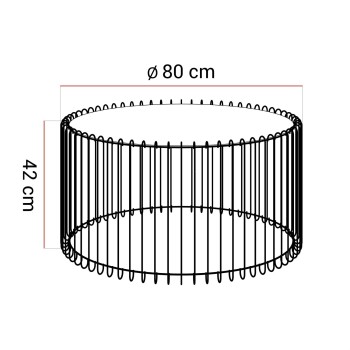 Stolik Kawowy MARBELLE II z marmurowym blatem
