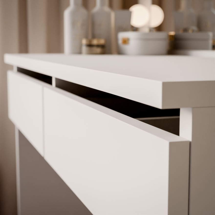 Toaletka LUMINE z lustrem i oświetleniem LED