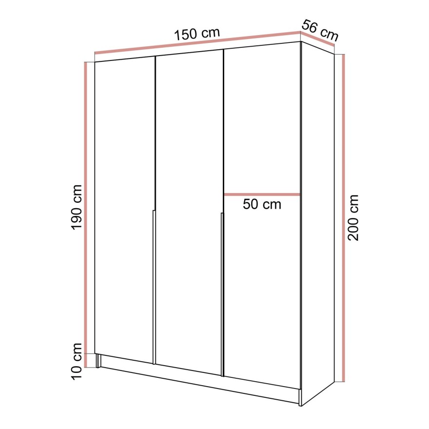 Szafa SAVAGE 3D KASZMIR