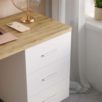 Biurko KIM dąb wotan