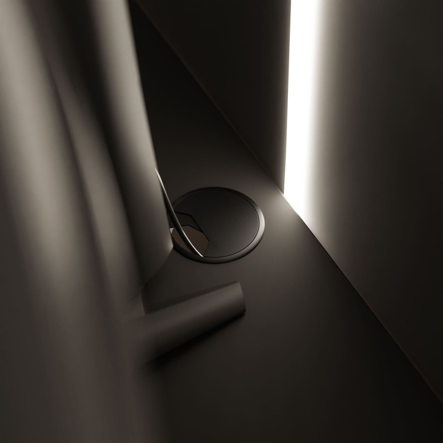 Regulowane biurko SPACE GAMING na metalowych nogach