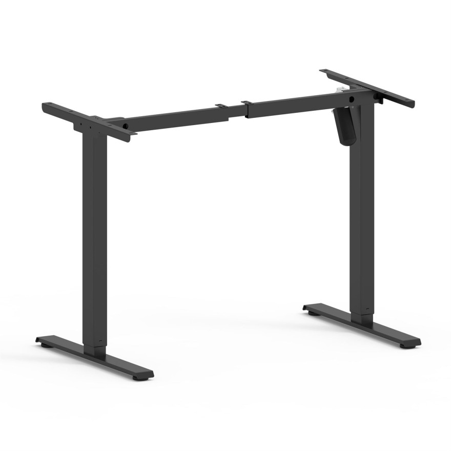 Regulowane biurko SPACE GAMING na metalowych nogach