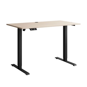 Regulowane biurko SPACE na metalowych nogach