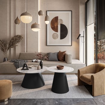 Okrągła ława 2w1 CARTELLE...