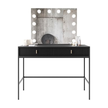 Toaletka MIDNIGHT ELITE z lustrem LED na stelażu