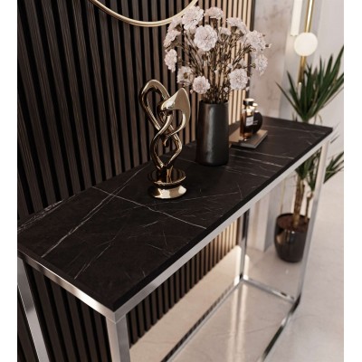 Konsola MODERN GRIGIA CHROM 80/100 cm