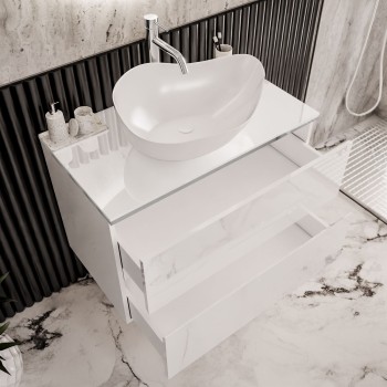 Szafka łazienkowa AURORA SILVER