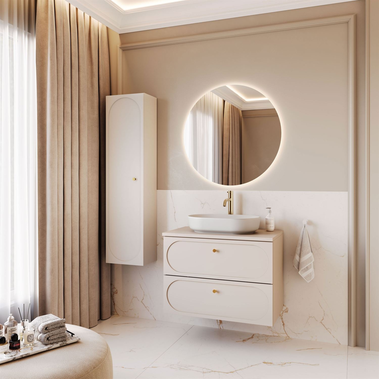 Szafka łazienkowa IVORY