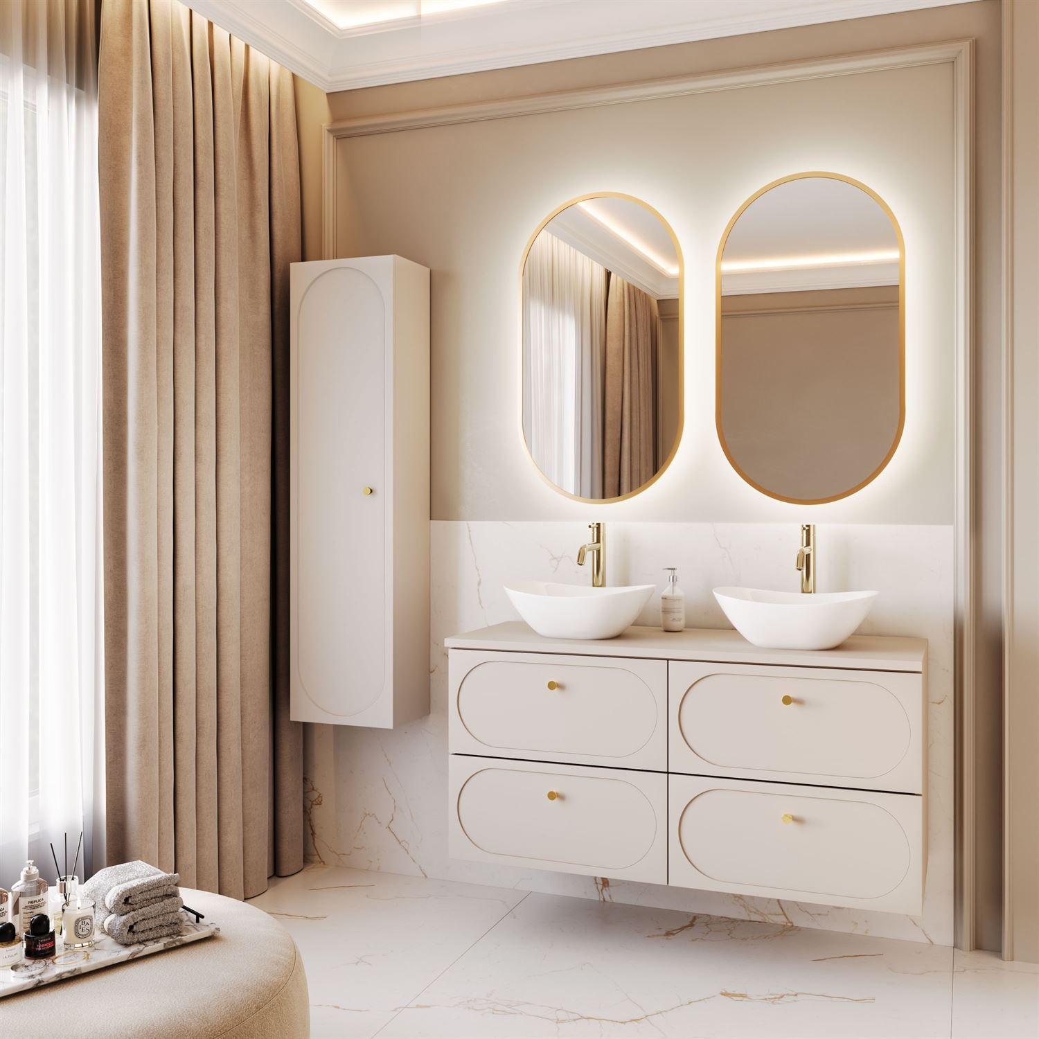 Szafka do łazienki IVORY II