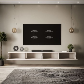 Szafka RTV CARMEN 250 podwieszana