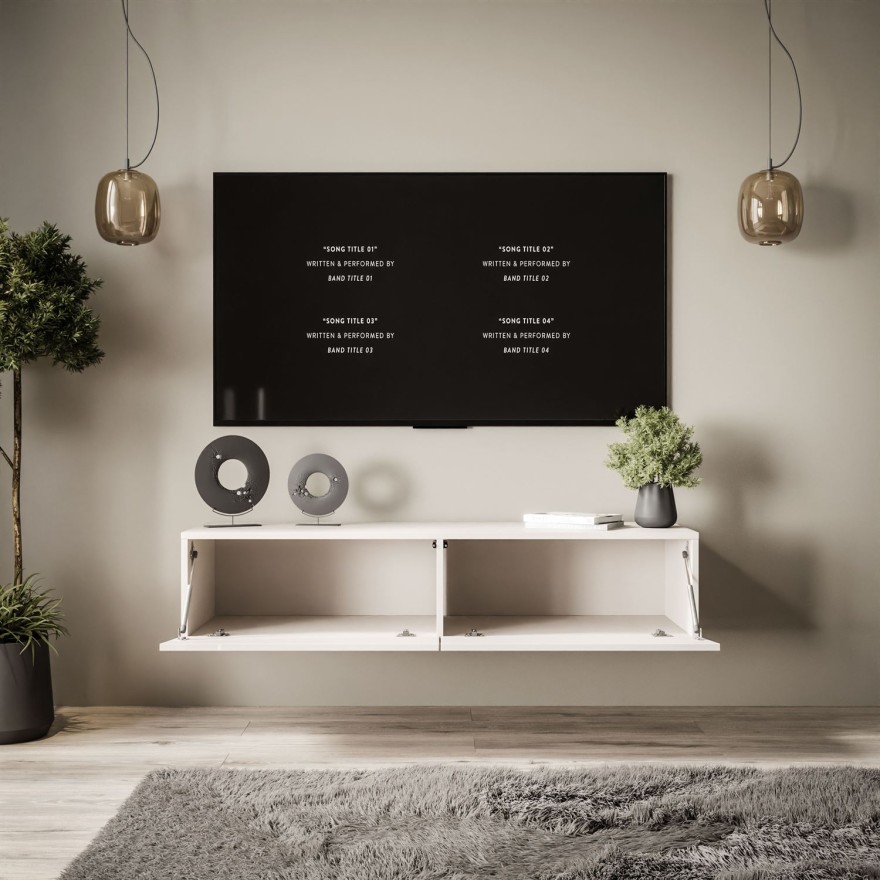 Szafka RTV CARMEN 125 podwieszana