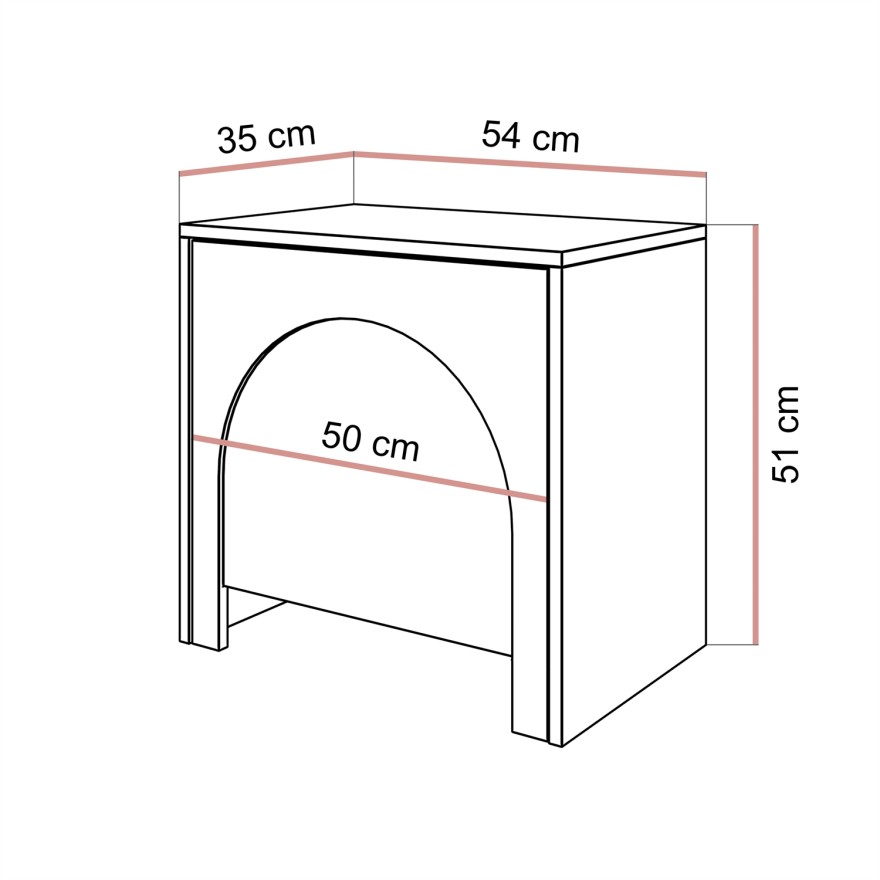 Stolik nocny ARIADNA