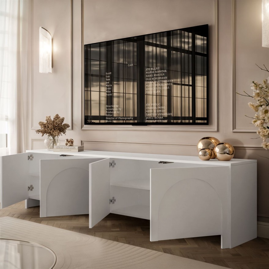 Czterodrzwiowa szafka RTV ARIADNA