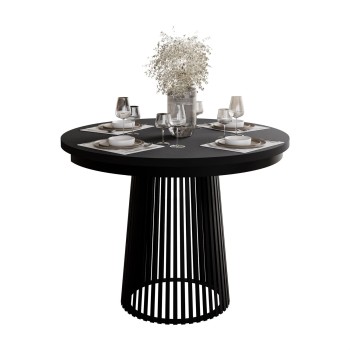 Zestaw do jadalni STÓŁ ELYA z czterema krzesłami