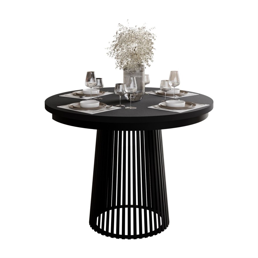 Zestaw do jadalni STÓŁ ELYA z czterema krzesłami