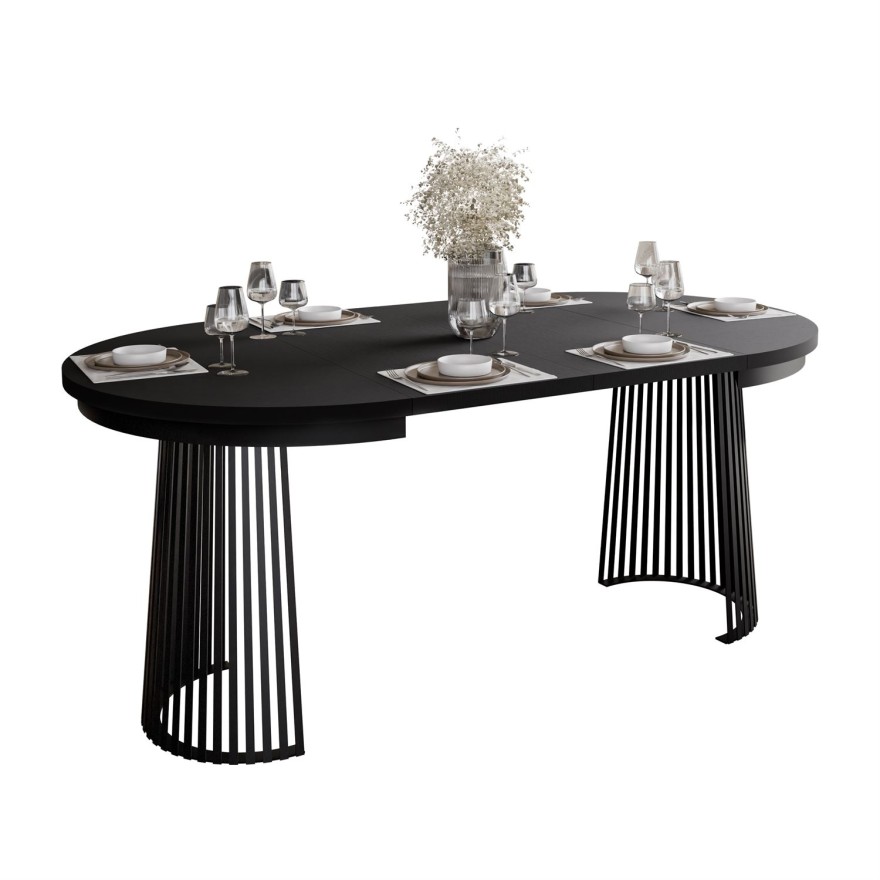 Zestaw do jadalni STÓŁ ELYA z czterema krzesłami