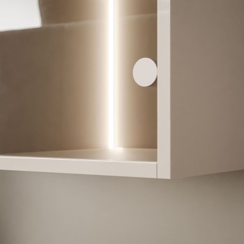 Podwieszana witryna CARMEN z oświetleniem LED