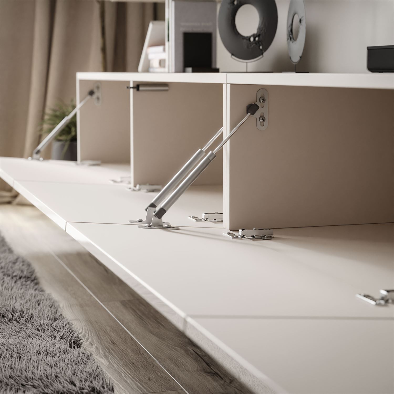 Wisząca meblościanka CARMEN II z oświetleniem LED