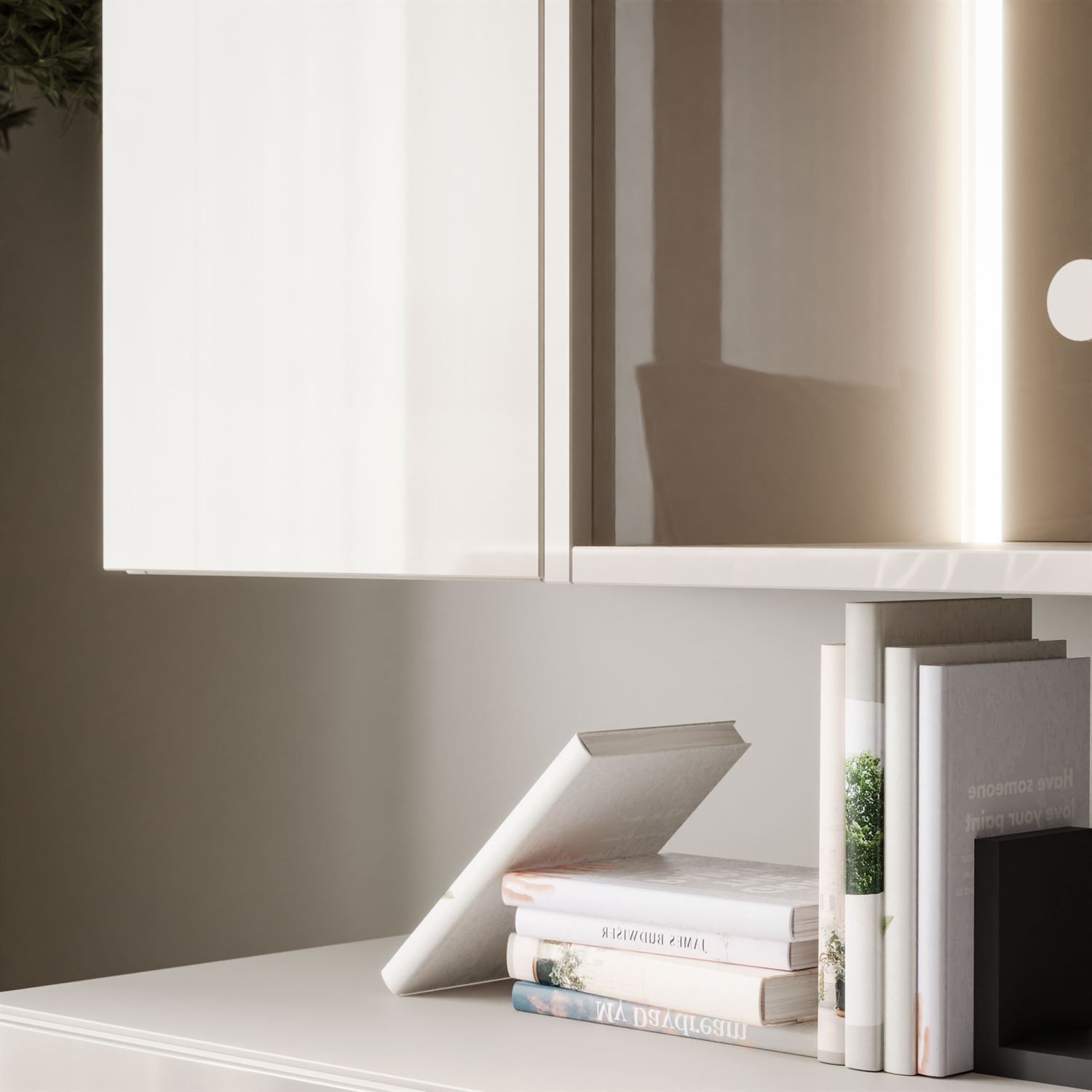 Wisząca meblościanka CARMEN II z oświetleniem LED