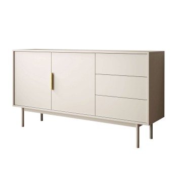 Dwudrzwiowa komoda MIRACLE 2D3S z szufladami