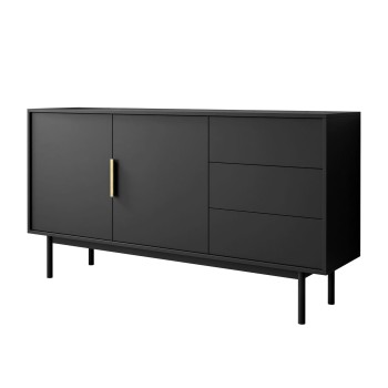 Dwudrzwiowa komoda MIRACLE 2D3S z szufladami