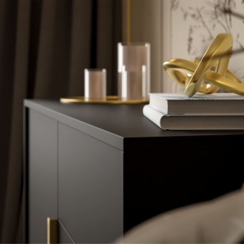 Jednodrzwiowa komoda MIRACLE 1D3S z szufladami