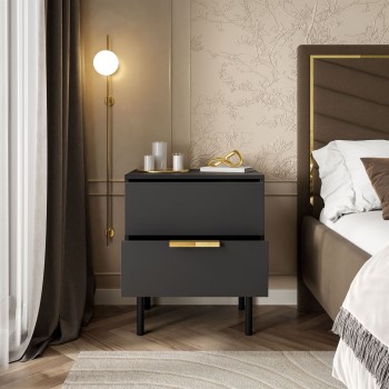 Stolik nocny MIRACLE z szufladami