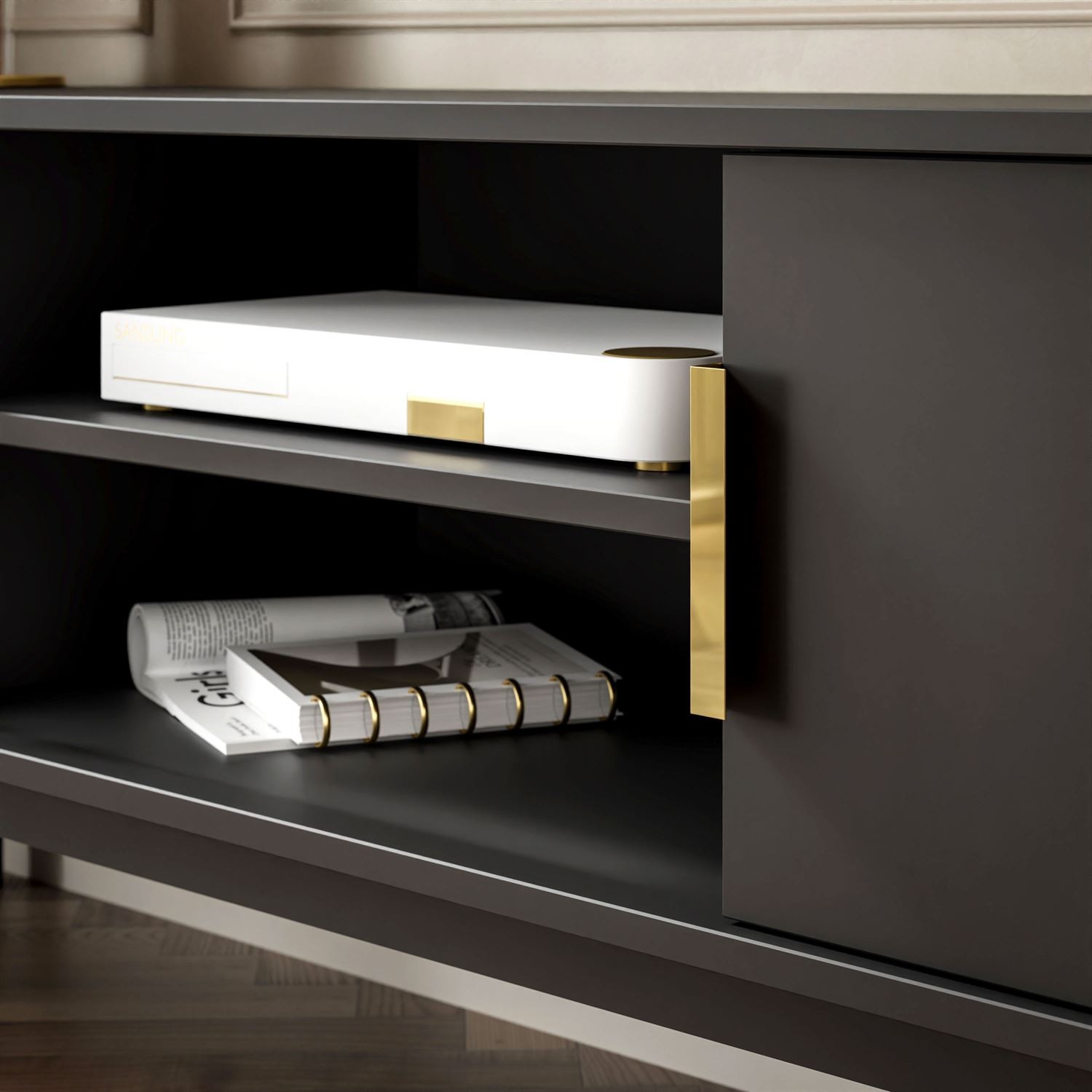 Dwudrzwiowa szafka RTV MIRACLE