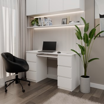 Biurko z szufladami BAKU