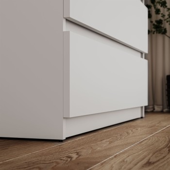 Dwudrzwiowa szafa HANA SS-90 z lustrem