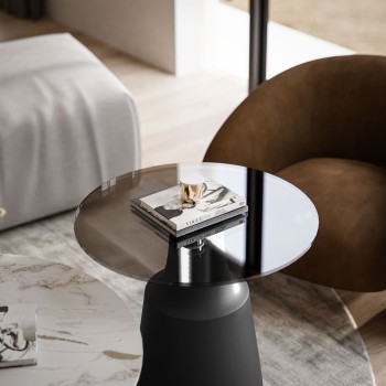 Okrągła ława 2w1 CHANTELLE